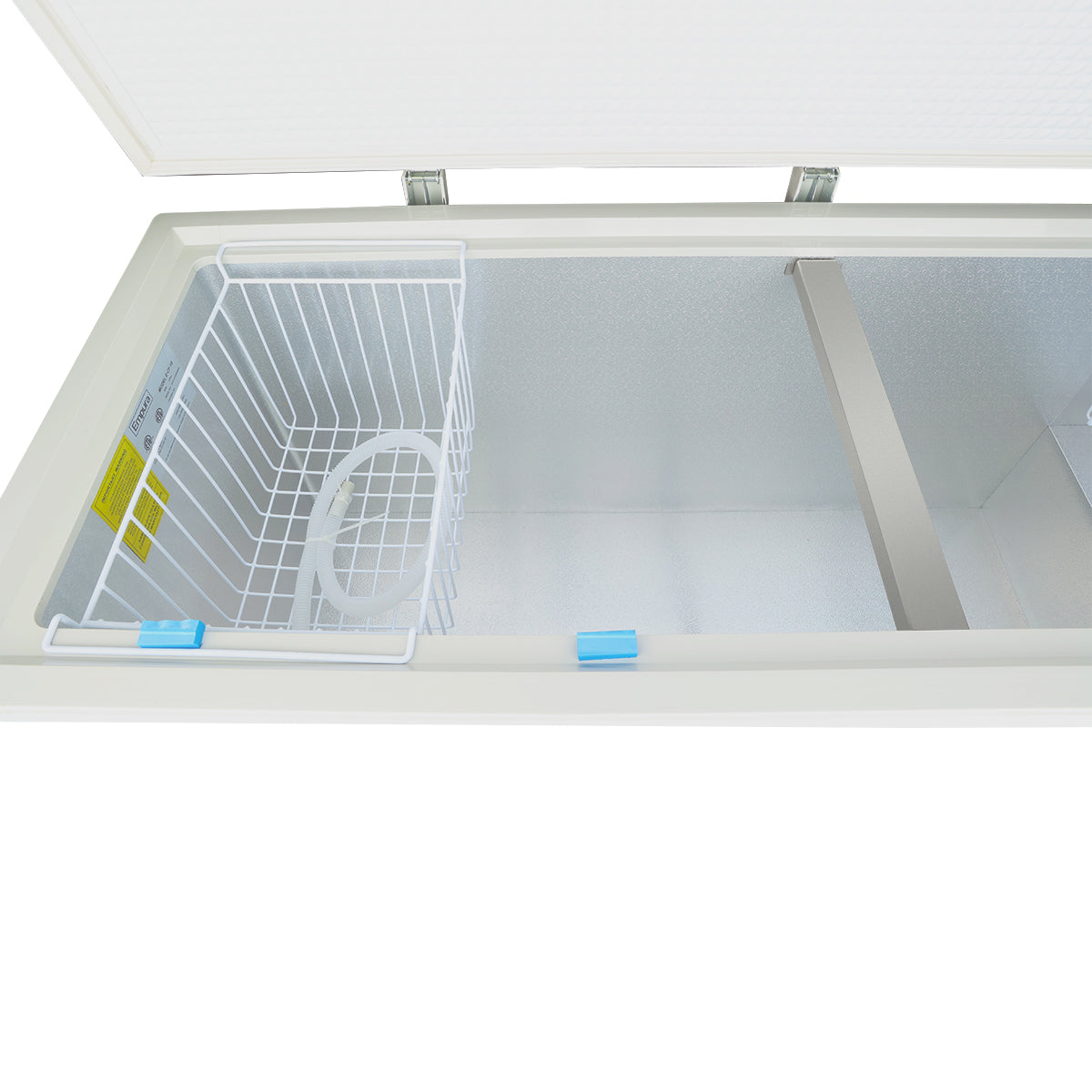 Empura Refrigeration E-CF-18 Solid Lid Chest Freezer 70.67"W X 28.94"D X 33.27"H 18.2 Cu. Ft. Capacity