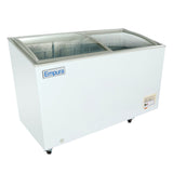 Empura Refrigeration E-CFCG-12 Oblique Curved Lid Chest Freezer 54.92"W X 25.75"D X 36.89"H