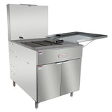 Empura Equipment EGDF-170_NAT Donut Fryer 56.8"W X 41.3"D X 58"H Natural Gas