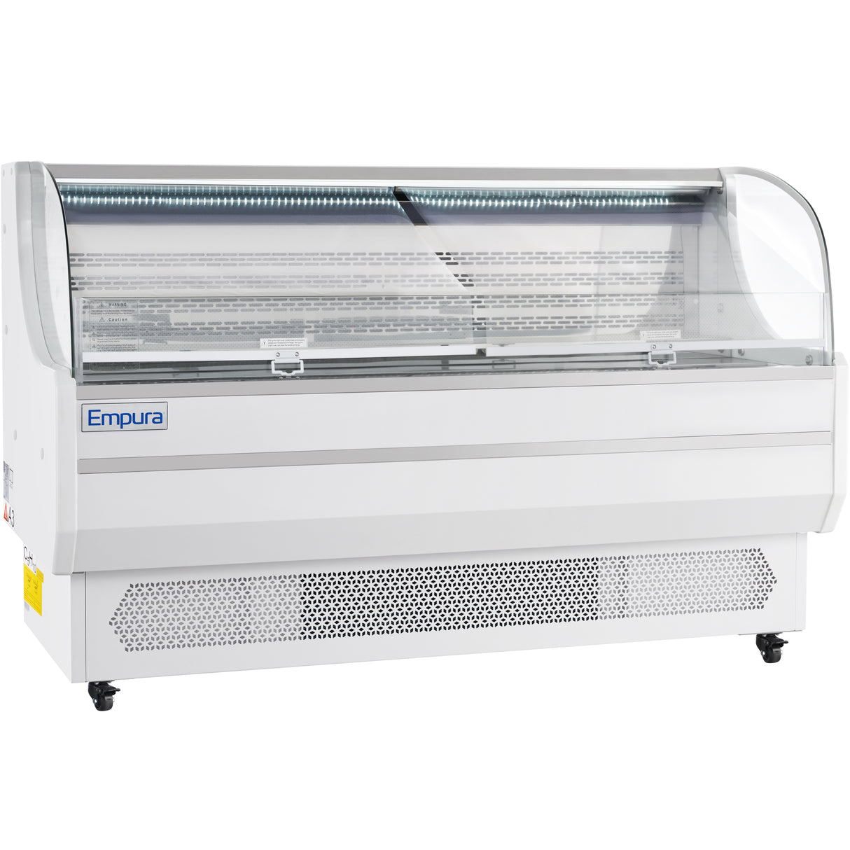 Empura Refrigeration E-HACMR-71W Open Air Merchandiser 70.8"W × 33.2"D × 46"H 15.9 Cu. Ft. Capacity