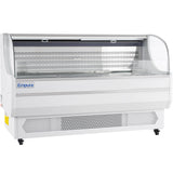 Empura Refrigeration E-HACMR-71W Open Air Merchandiser 70.8"W × 33.2"D × 46"H 15.9 Cu. Ft. Capacity