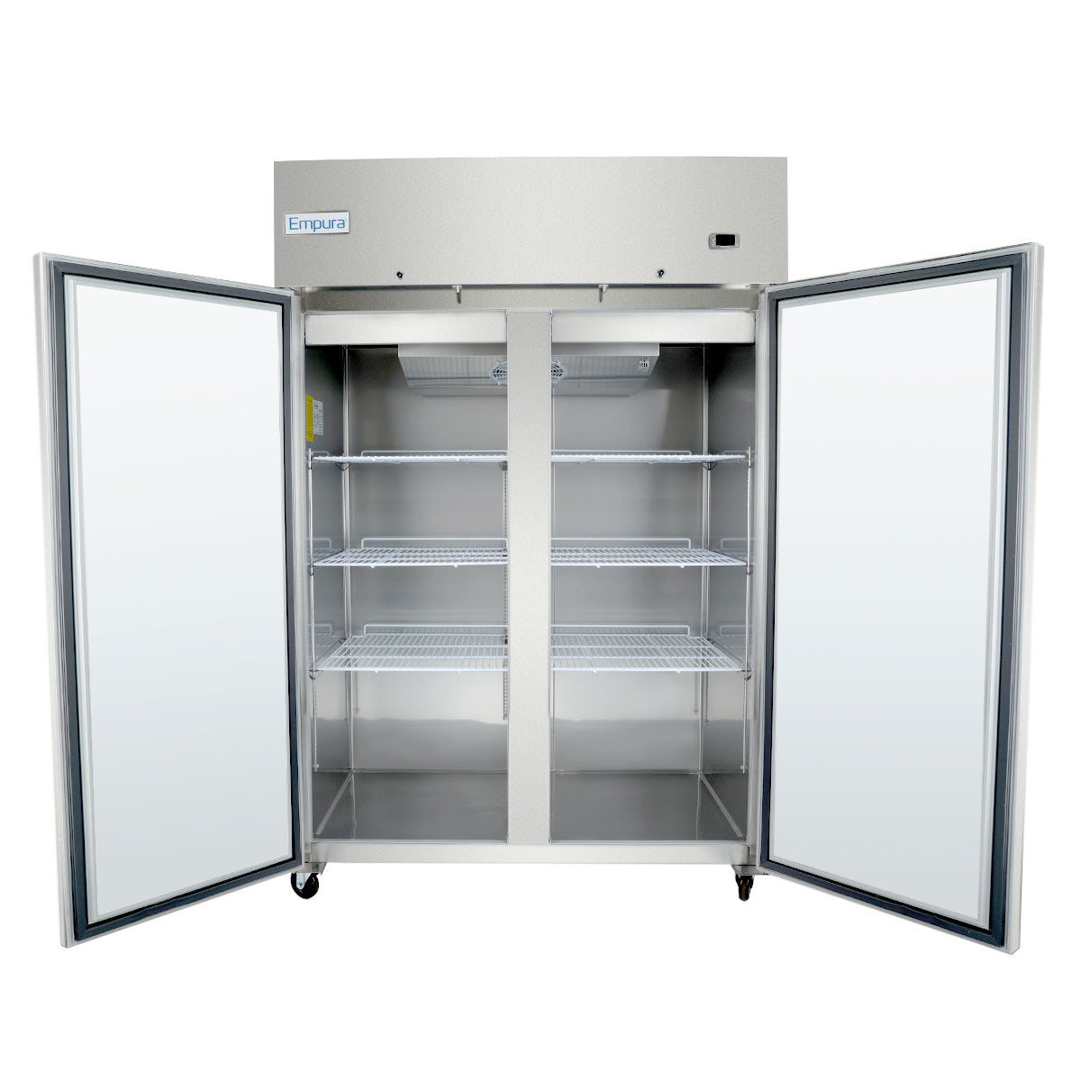 Empura Refrigeration E-KB56TF Reach-In Freezer 2 Swing Solid Doors 53.9"W X 32.7"D X 82.3"H