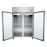Empura Refrigeration E-KB56TF Reach-In Freezer 2 Swing Solid Doors 53.9"W X 32.7"D X 82.3"H