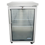Empura Refrigeration E-KBB24-1G-29-S Back Bar Cooler 24.1"W X 29.9"D X 38.7"H 8.1 Cu. Ft. Capacity
