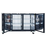 Empura Refrigeration E-KBB70-2-27 Back Bar Cooler 2 Swing Solid Doors 69"W X 27 5/8"D X 42 1/2"H