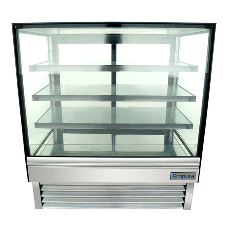 Empura Refrigeration E-KBDSF48-S Refrigerated Display Case 47 1/4"W X 31-1/2"D X 53-9/16"H 39°F To 45°F Temperature Range