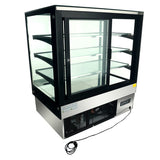 Empura Refrigeration E-KBDSF48-S Refrigerated Display Case 47 1/4"W X 31-1/2"D X 53-9/16"H 39°F To 45°F Temperature Range