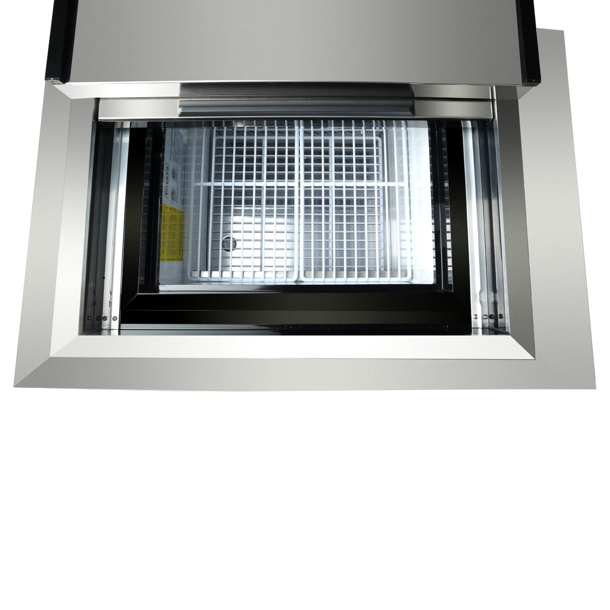 Empura Refrigeration E-KBGF24 Glass Froster 24"W X 27 1/16"D X 34 7/8"H 2 Shelves And Bottom Rack Standard