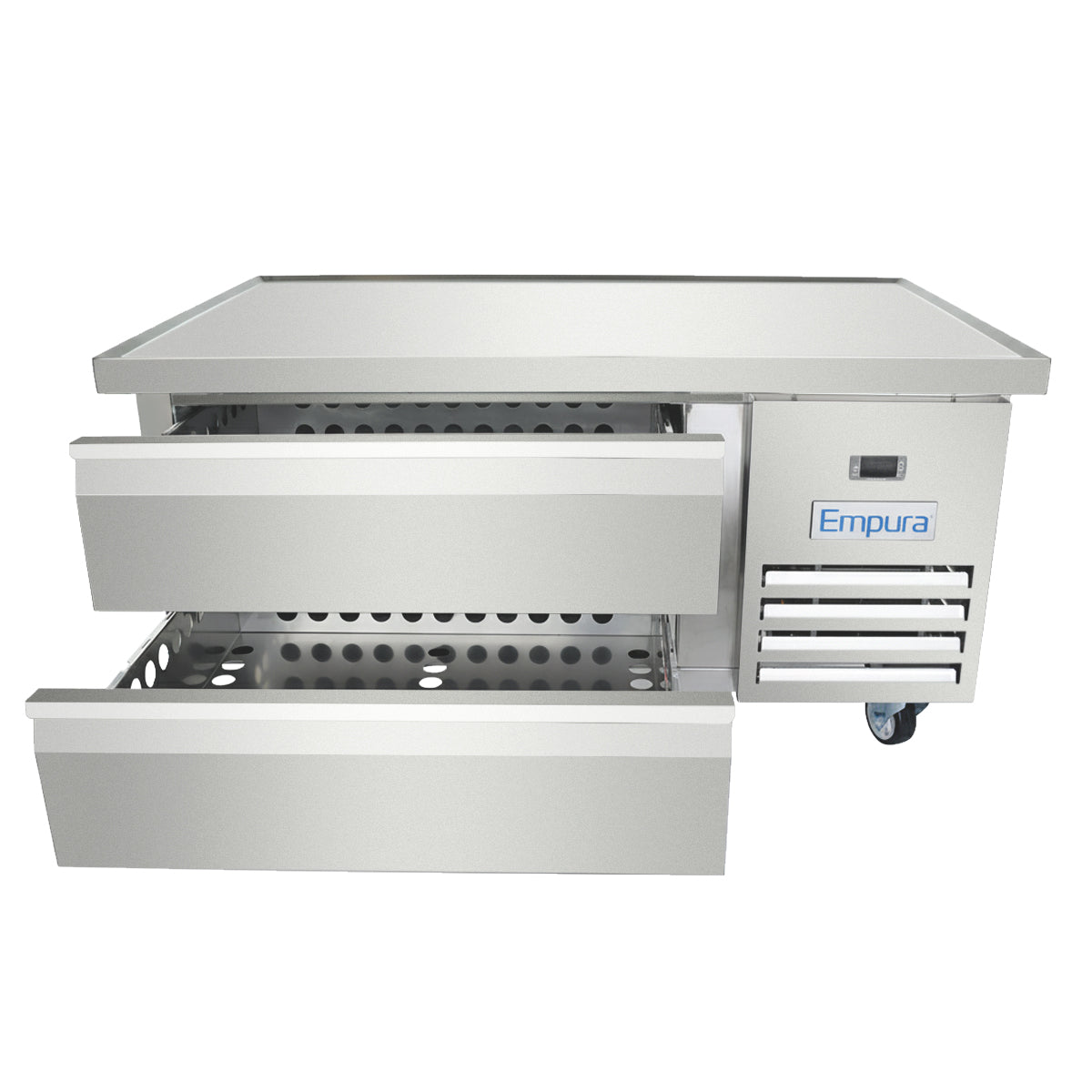 Empura Refrigeration E-KCBRC48 Refrigerated Equipment Stand 50"W X 31.9"D X 26.8"H 6.1 Cu. Ft. Capacity