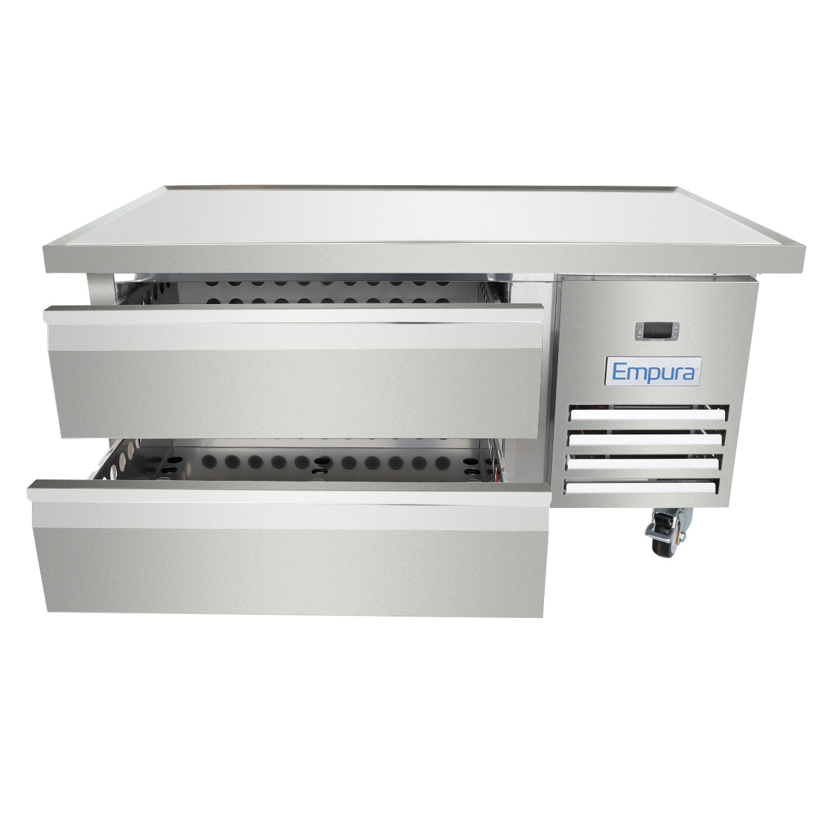 Empura Refrigeration E-KCBRC52 Refrigerated Equipment Stand 52"W X 31.9"D X 26.8"H 6.1 Cu. Ft. Capacity