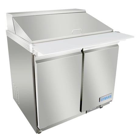 Empura Refrigeration E-KSP36M Refrigerated Sandwich/Salad Mega Top Prep Table 36.2"W X 34.5"D X 43.2"H