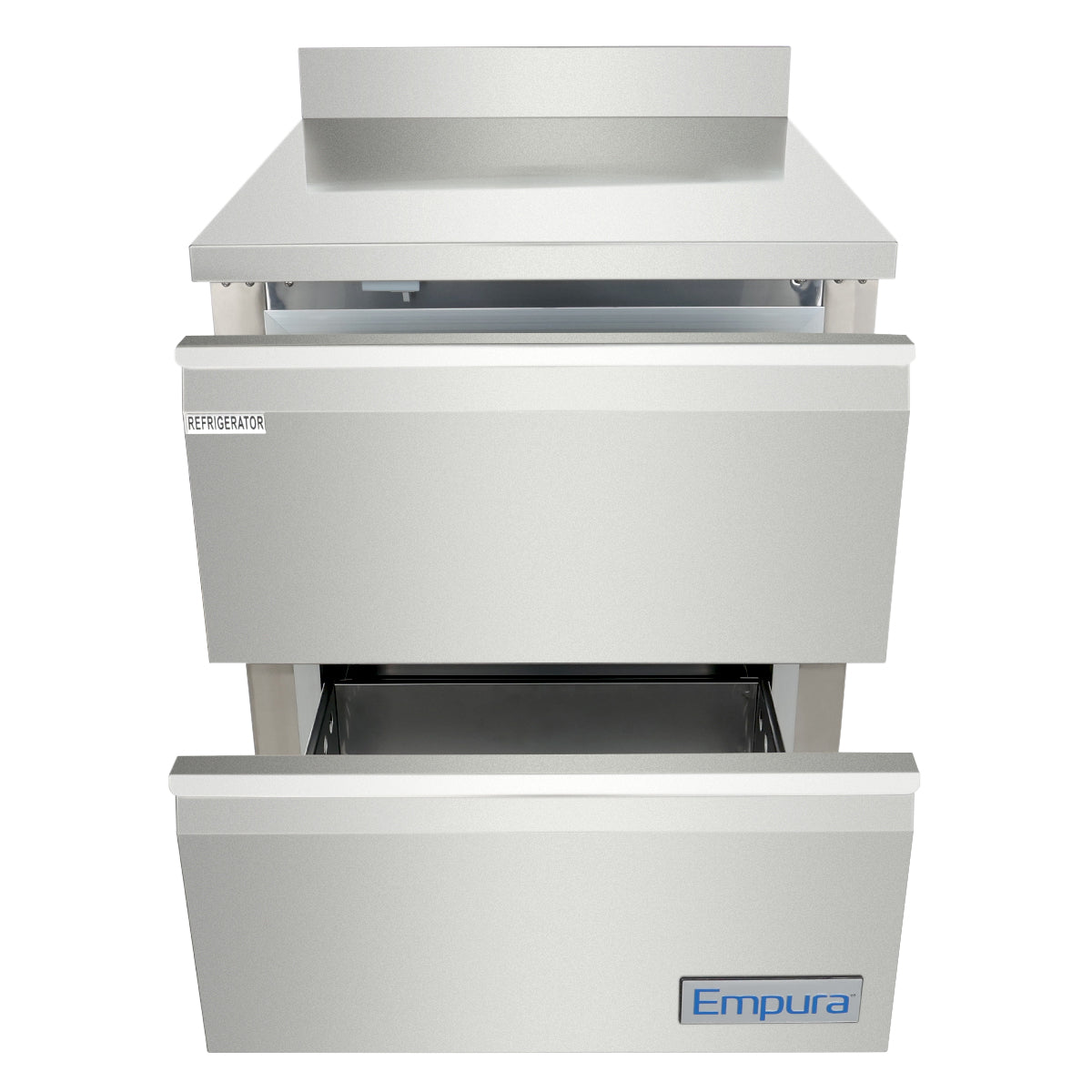 Empura Refrigeration E-KUC27W-D2 Undercounter Reach-In Refrigerator Work Top (2) Drawers