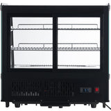 Empura Refrigeration E-RCDC-28B Refrigerated Display Case Countertop 27.6"W × 22.3"D × 27"H