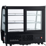 Empura Refrigeration E-RCDC-28B Refrigerated Display Case Countertop 27.6"W × 22.3"D × 27"H