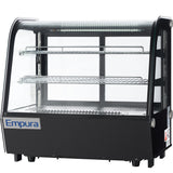 Empura Refrigeration E-RCDC-28B Refrigerated Display Case Countertop 27.6"W × 22.3"D × 27"H