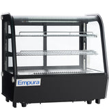 Empura Refrigeration E-RCDC-28B Refrigerated Display Case Countertop 27.6"W × 22.3"D × 27"H