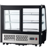 Empura Refrigeration E-RCDC-28S Refrigerated Display Case Countertop 27.6"W × 22.3"D × 27"H