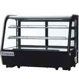 Empura Refrigeration E-RCDC-35B Refrigerated Display Case Countertop 34.6"W × 22.3"D × 27"H