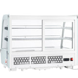 Empura Refrigeration E-RCDC-35W Refrigerated Display Case Countertop 34.6"W × 22.3"D × 27"H