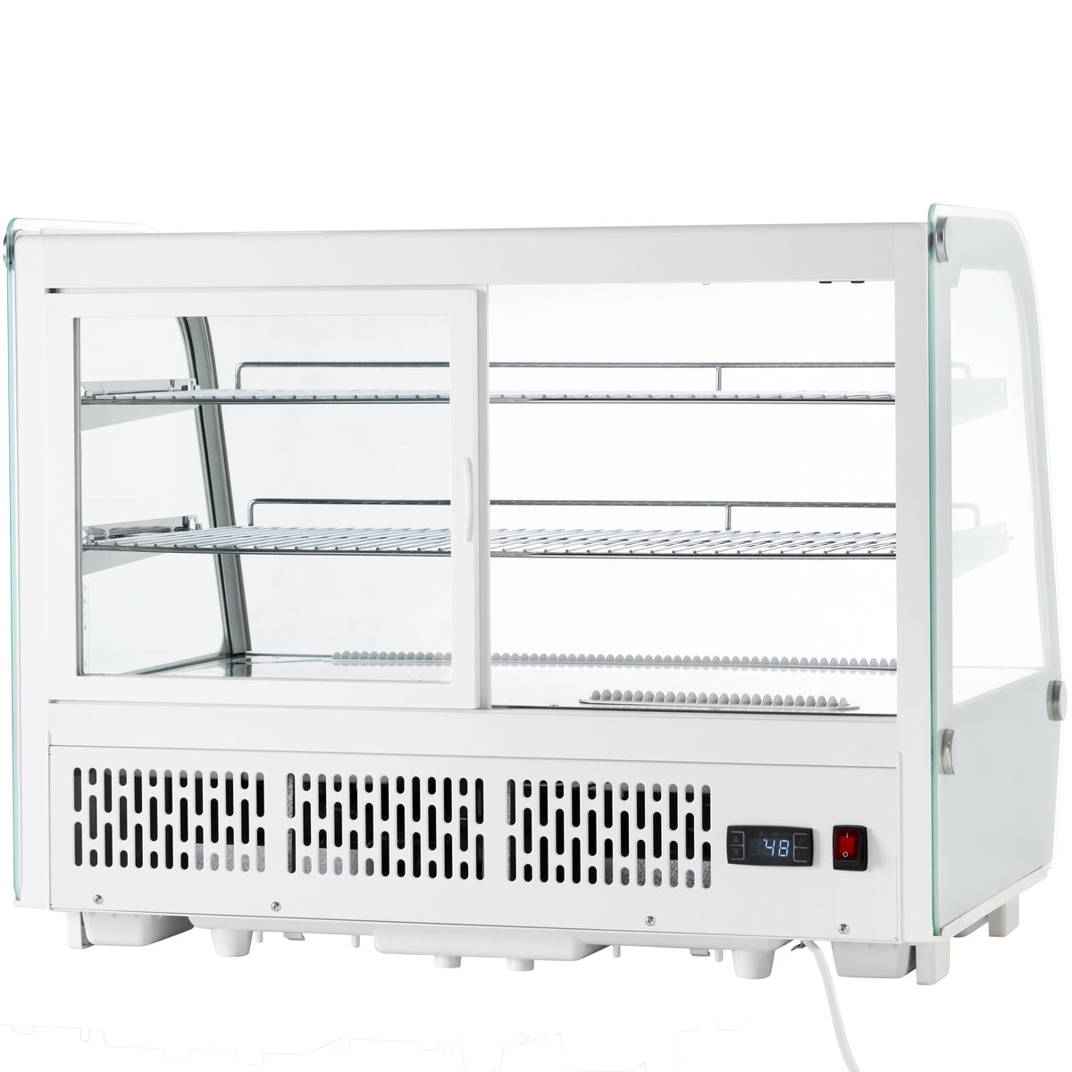 Fridge Shell For Display Empura Refrigeration E-RCDC-35W Refrigerated Display Case Countertop 35 ...