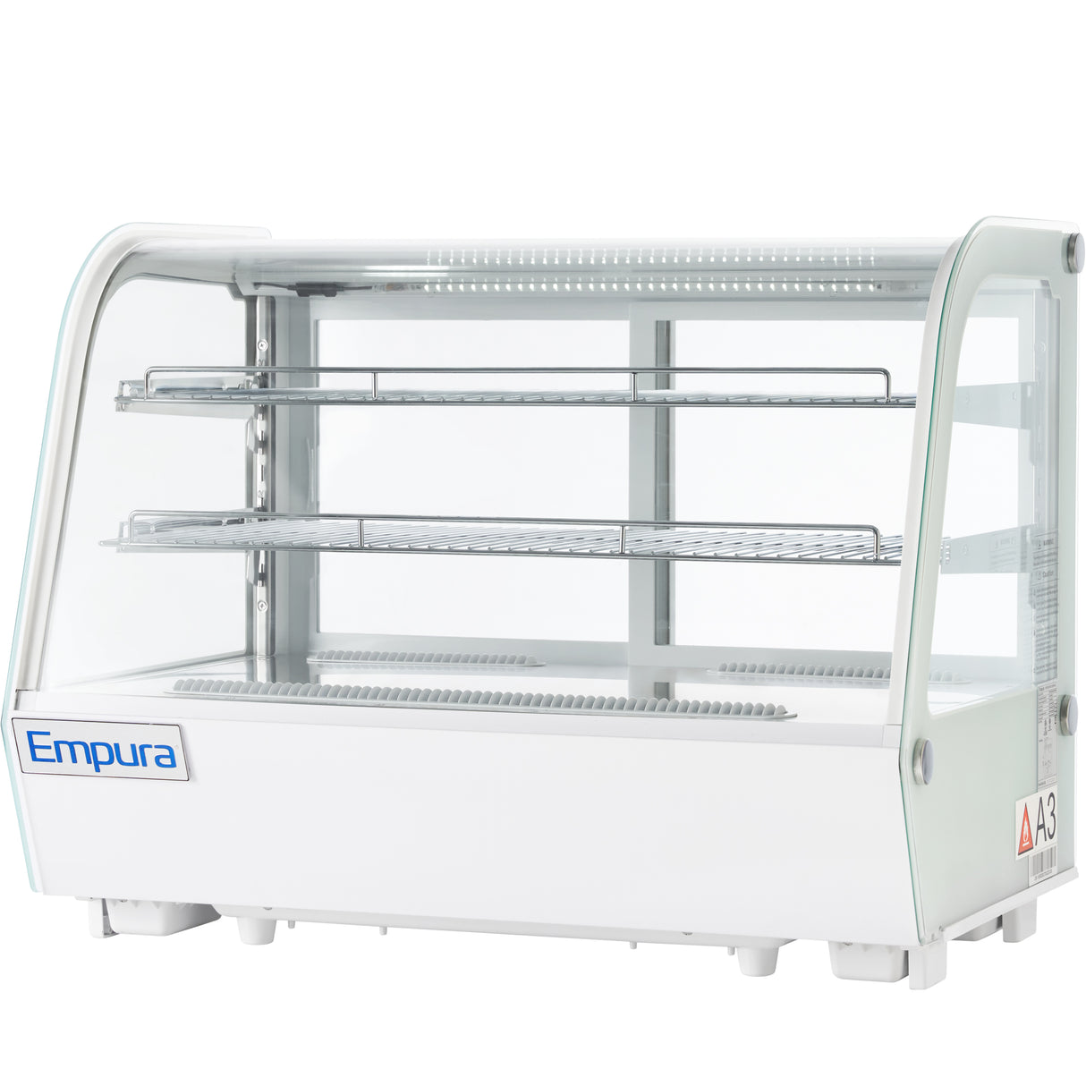 Empura Refrigeration E-RCDC-35W Refrigerated Display Case Countertop 34.6"W × 22.3"D × 27"H