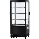 Empura Refrigeration E-RDC-17B-2D Refrigerated Display Case Countertop 16.9"W × 16.6"D × 38.9"H