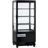 Empura Refrigeration E-RDC-17B-2D Refrigerated Display Case Countertop 16.9"W × 16.6"D × 38.9"H