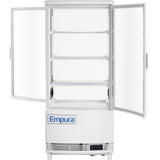 Empura Refrigeration E-RDC-17W-2D Refrigerated Display Case Countertop 16.9"W × 16.6"D × 38.9"H
