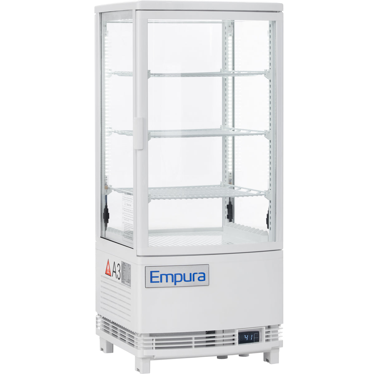 Iceman Ip Rdc Empura Refrigeration E-RDC-17W-2D Vertical Refrigerated Display Case ...