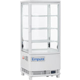 Empura Refrigeration E-RDC-17W-2D Refrigerated Display Case Countertop 16.9"W × 16.6"D × 38.9"H