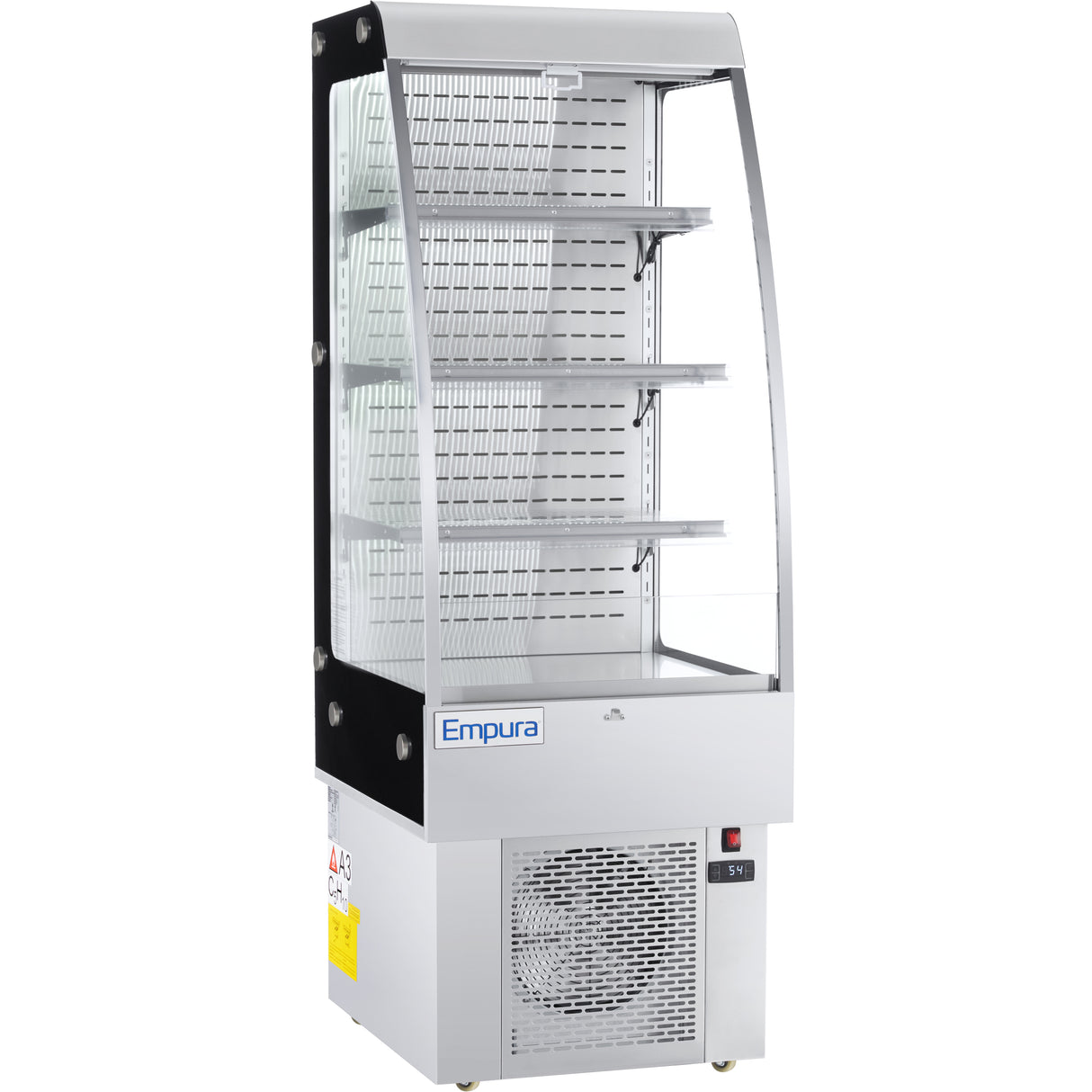 Empura Refrigeration E-VOAR-24-S Open Air Merchandiser 24"W × 29.6"D × 67"H 8.8 Cu. Ft. Capacity