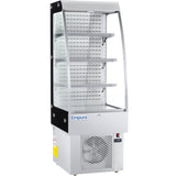 Empura Refrigeration E-VOAR-24-S Open Air Merchandiser 24"W × 29.6"D × 67"H 8.8 Cu. Ft. Capacity