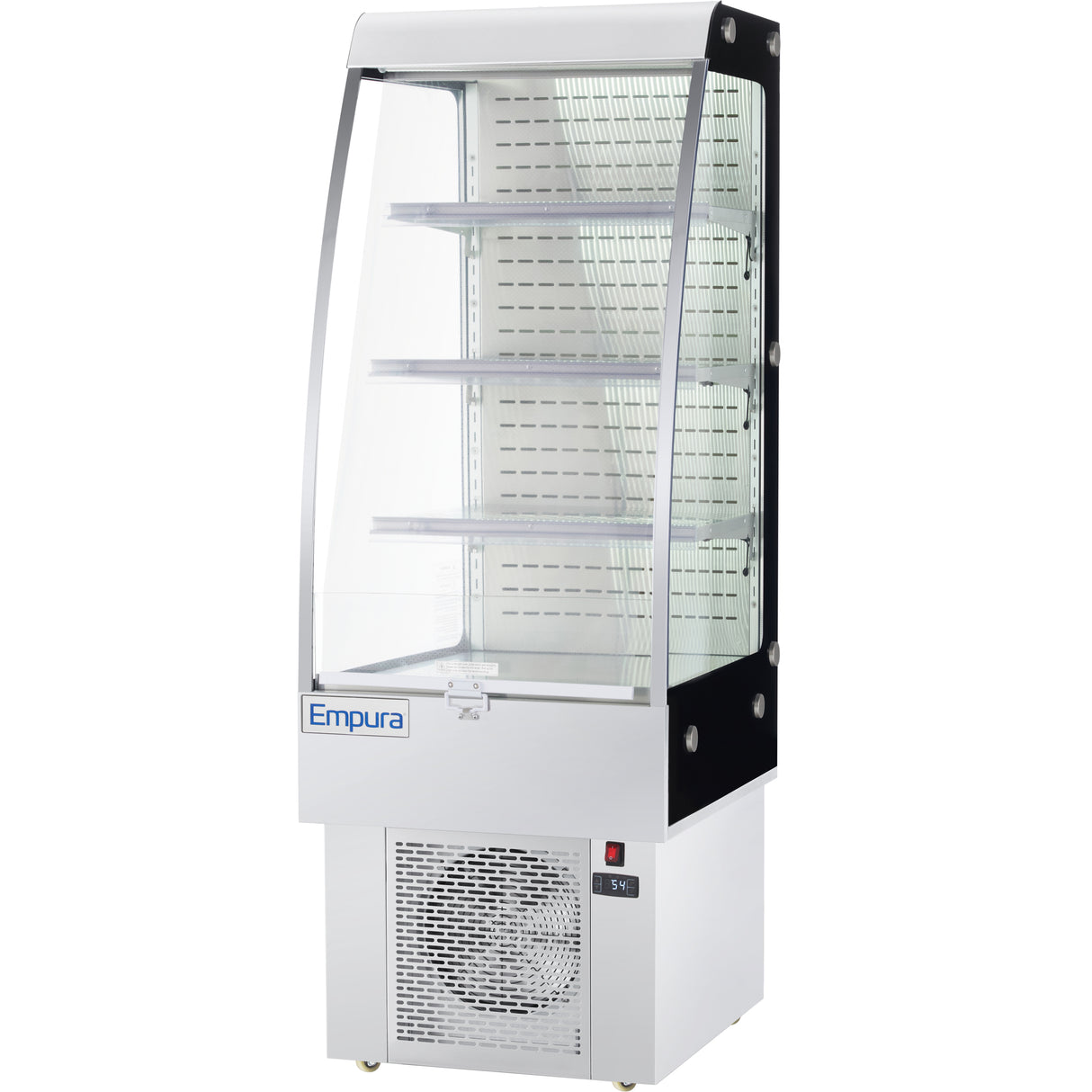 Empura Refrigeration E-VOAR-24-S Open Air Merchandiser 24"W × 29.6"D × 67"H 8.8 Cu. Ft. Capacity
