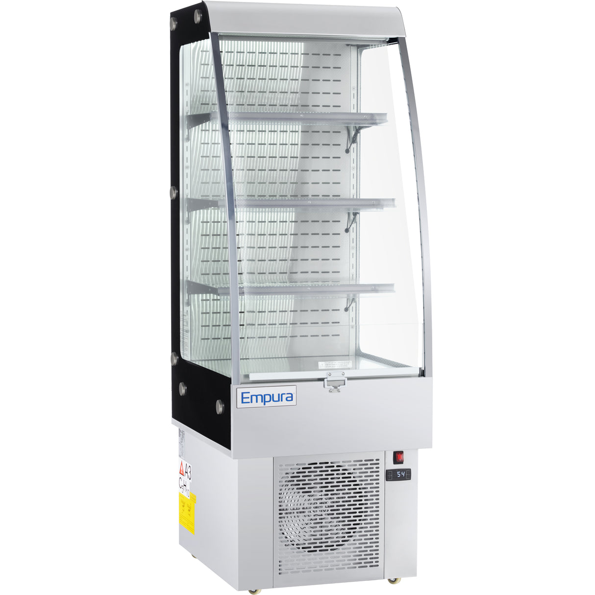 Empura Refrigeration E-VOAR-24-S Open Air Merchandiser 24"W × 29.6"D × 67"H 8.8 Cu. Ft. Capacity