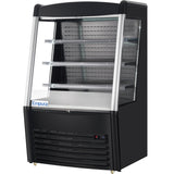 Empura Refrigeration E-VOAR-36B Open Air Merchandiser 36.2"W × 33.3"D × 59.4"H 11.3 Cu. Ft. Capacity