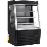 Empura Refrigeration E-VOAR-36B Open Air Merchandiser 36.2"W × 33.3"D × 59.4"H 11.3 Cu. Ft. Capacity