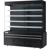 Empura Refrigeration E-VOAR-72B Open Air Merchandiser 72"W × 29"D × 79.9"H 40.9 Cu. Ft. Capacity