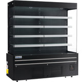 Empura Refrigeration E-VOAR-72B Open Air Merchandiser 72"W × 29"D × 79.9"H 40.9 Cu. Ft. Capacity
