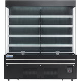 Empura Refrigeration E-VOAR-72B Open Air Merchandiser 72"W × 29"D × 79.9"H 40.9 Cu. Ft. Capacity