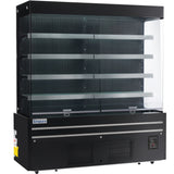 Empura Refrigeration E-VOAR-72B Open Air Merchandiser 72"W × 29"D × 79.9"H 40.9 Cu. Ft. Capacity