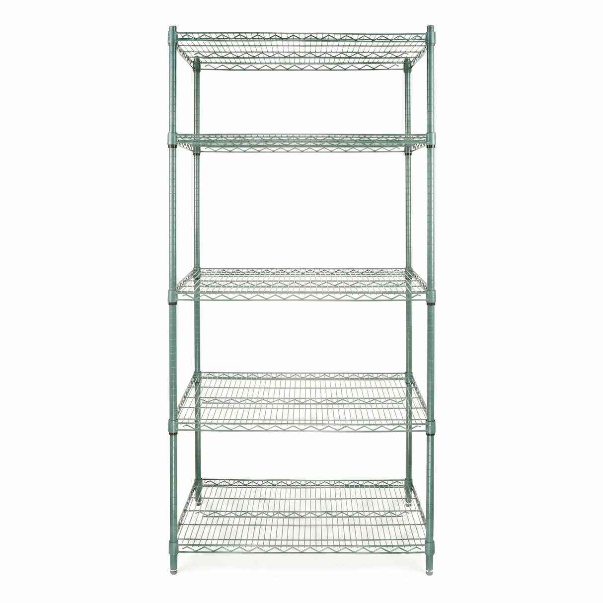 Empura Stainless E-WS243686 Shelving Unit 36"W X 24"D X 86"H 5-shelf