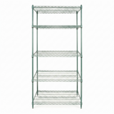 Empura Stainless E-WS243686 Shelving Unit 36"W X 24"D X 86"H 5-shelf