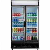 Empura Refrigeration EGM-36B Refrigerated Merchandiser 44.49"W X 28.35"D X 79.65"H 35 Cu. Ft. Capacity