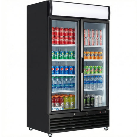 Empura Refrigeration EGM-36B Refrigerated Merchandiser 44.49"W X 28.35"D X 79.65"H 35 Cu. Ft. Capacity