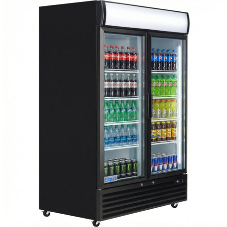 Empura Refrigeration EGM-50B Refrigerated Merchandiser 52.36"W X 32.28"D X 79.65"H 48 Cu. Ft. Capacity