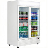 Empura Refrigeration EGM-50W Refrigerated Merchandiser 52.36"W X 32.28"D X 79.65"H 48 Cu. Ft. Capacity