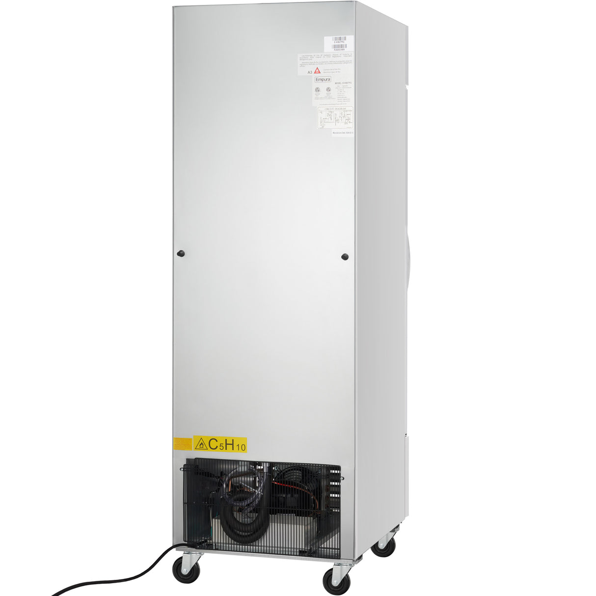 Empura Refrigeration E-KB27RG Reach-In Refrigerator 26.8"W X 31.9"D X 82.3"H 19 Cu. Ft. Capacity