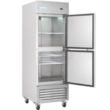 Empura Refrigeration E-KB27RH Reach-In Refrigerator 26-3/4"W X 32-11/16"D X 82-5/16"H 23 Cu. Ft. Capacity