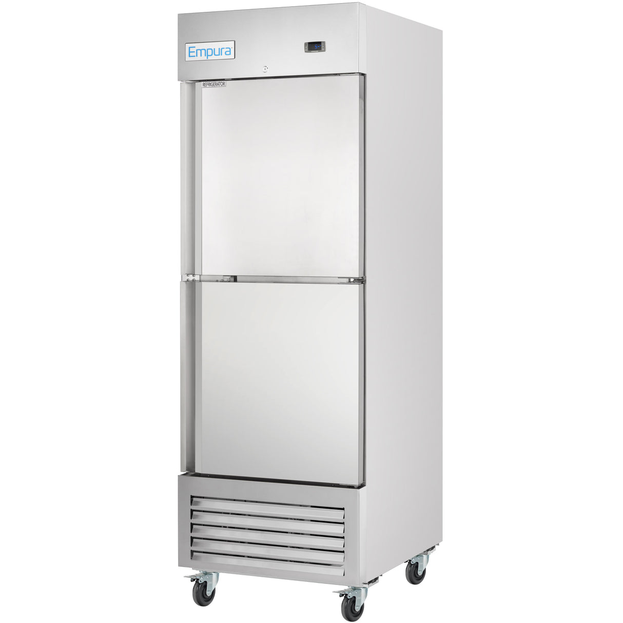 Empura Refrigeration E-KB27RH Reach-In Refrigerator 26-3/4"W X 32-11/16"D X 82-5/16"H 23 Cu. Ft. Capacity