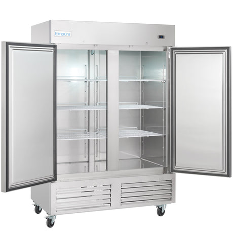 Empura Refrigeration E-KB54R Reach-In Refrigerator 53.9"W X 32.7"D X 82.3"H 41.6 Cu. Ft. Capacity